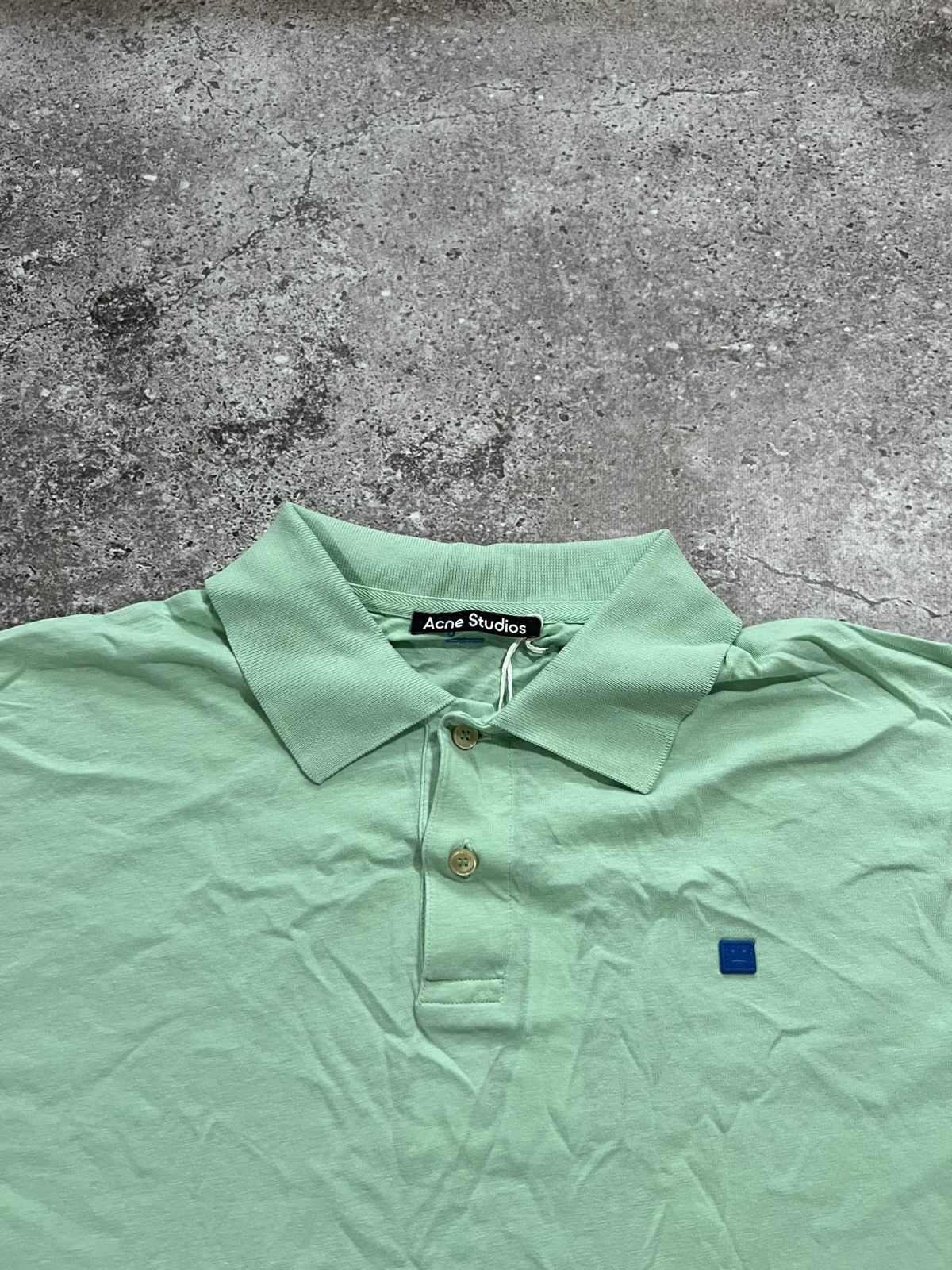 Acne Studios Acne Studios Polo Face logo Oversize Size US L / EU 52-54 / 3 - 3 Thumbnail