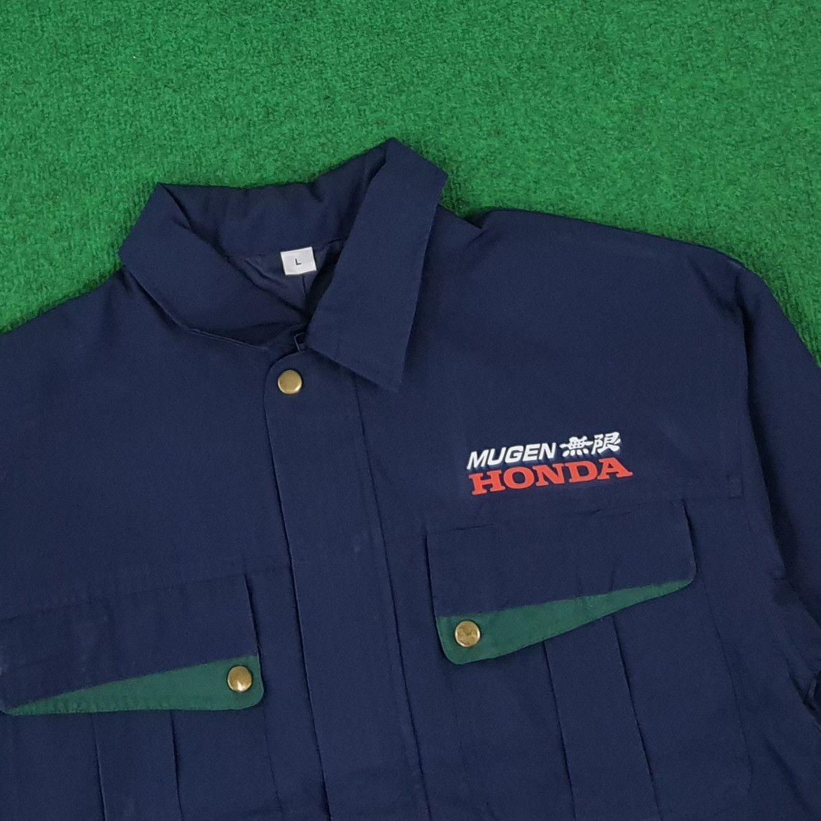 Japanese Brand × Vintage Vintage Honda Mugen Japan Motorsports Custom Jacket Size US M / EU 48-50 / 2 - 4 Thumbnail