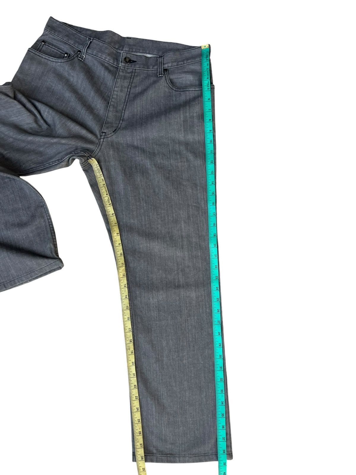 Lanvin Vintage Lanvin Collection Stretch Grey Denim Jeans Size US 34 / EU 50 - 6 Thumbnail