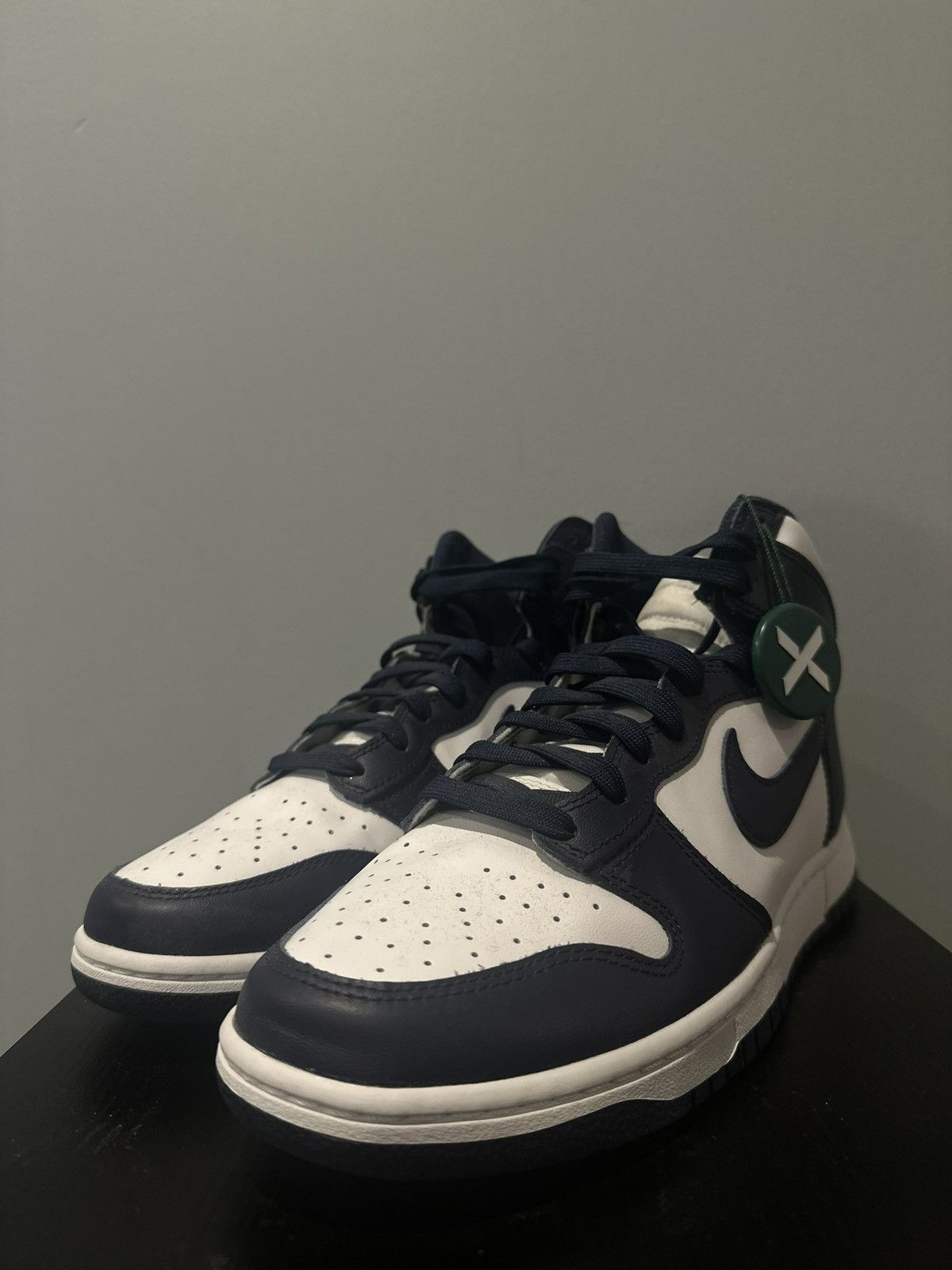 Nike Nike Dunk High midnight navy Size US 10 / EU 43 - 2 Thumbnail
