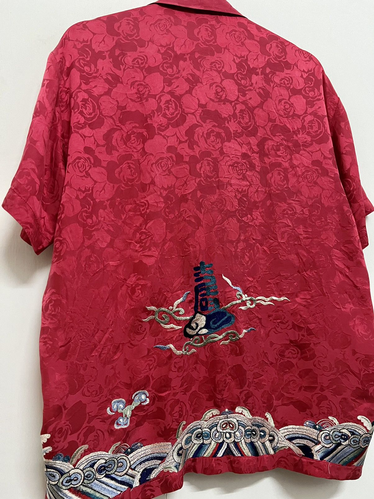 Japanese Brand × Johnbull VINTAGE JOHN BULL EMBROIDERY FLORAL SAMPLE SHIRT Size US M / EU 48-50 / 2 - 12 Thumbnail