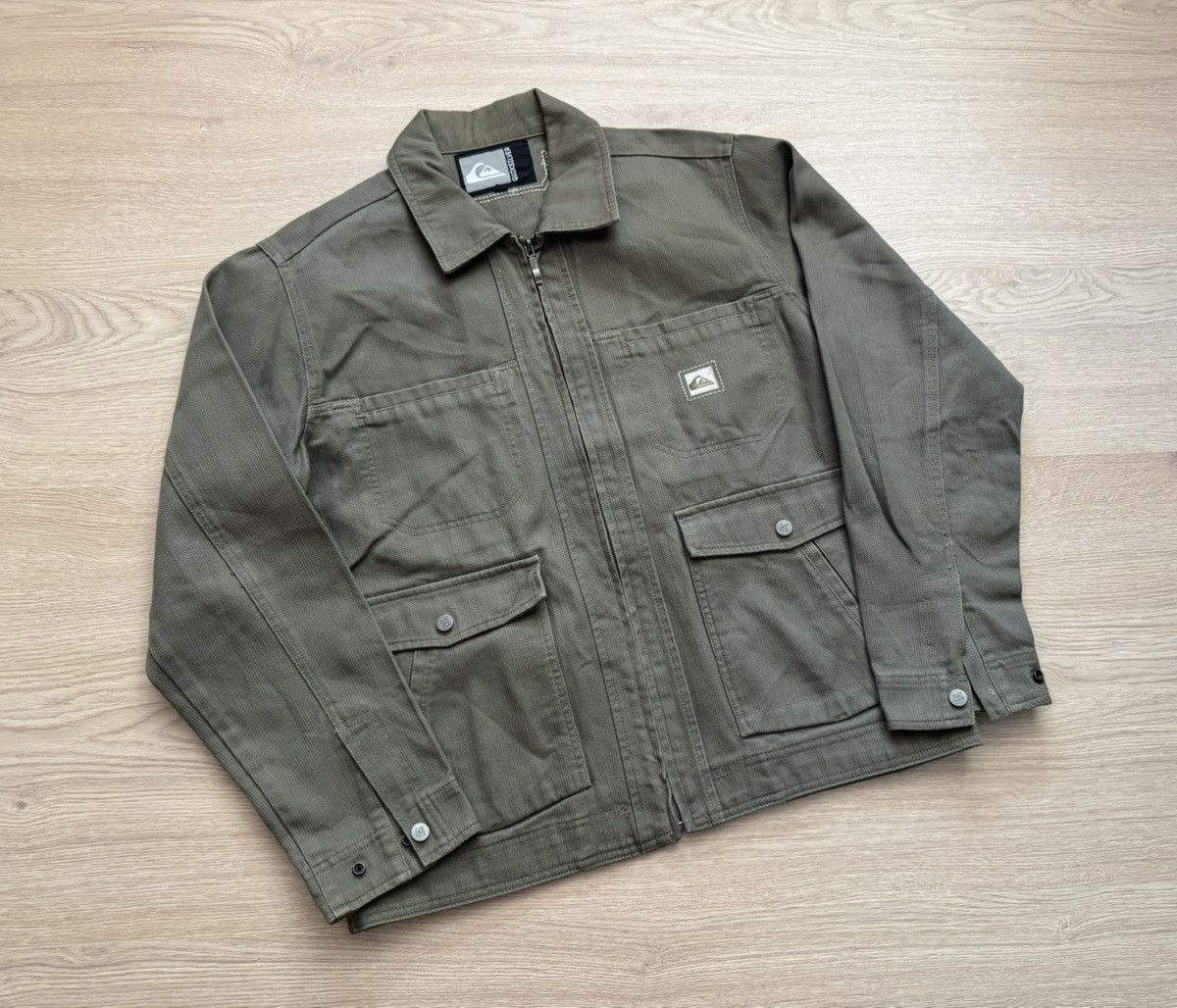 Quiksilver Vintage 00’s Quiksilver y2k Australia Surf Military Jacket Size US M / EU 48-50 / 2 - 1 Thumbnail