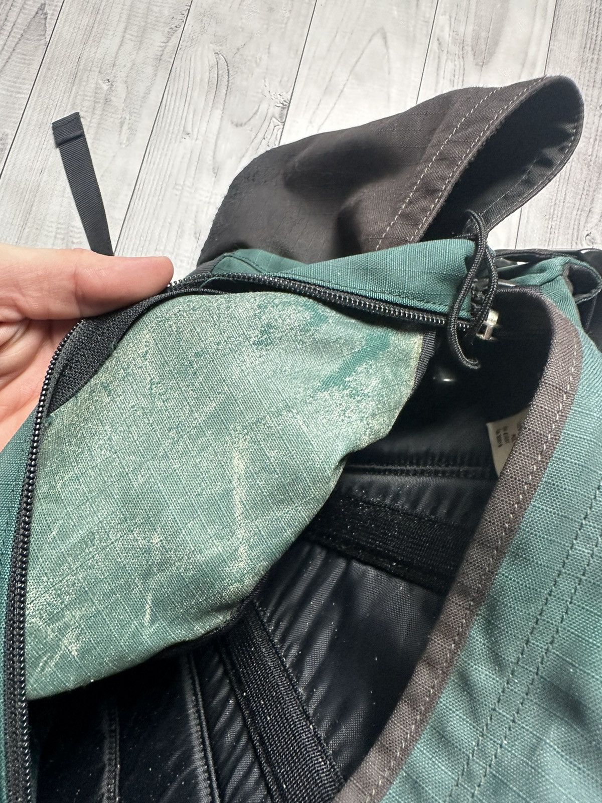 The North Face Vintage The north face bag green rare Size ONE SIZE - 9 Thumbnail