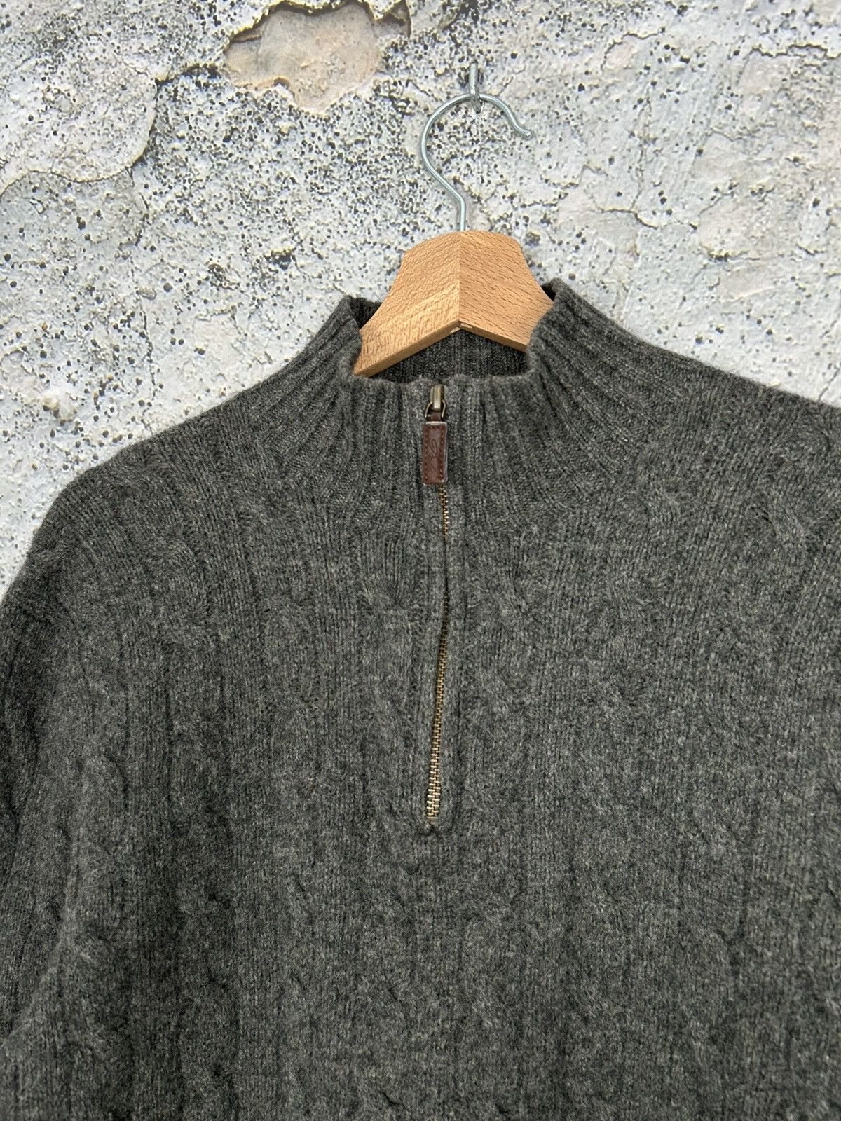 Polo Ralph Lauren Vintage Polo Ralph Lauren Wool Knitted Sweater Avant Garde Size US L / EU 52-54 / 3 - 3 Thumbnail