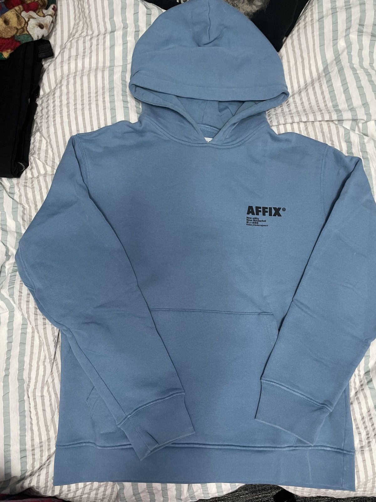 AFFXWRKS AFFIX New Utility Hoodie in Light Blue Size US M / EU 48-50 / 2 - 2 Thumbnail