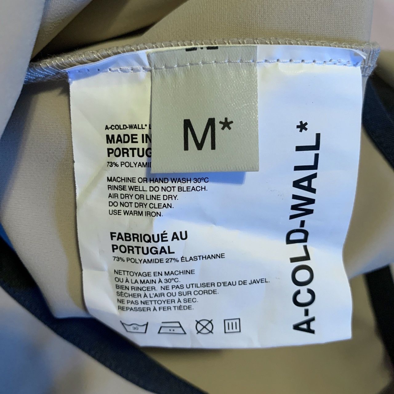 A-COLD-WALL* ACW cropped sleeveless athletic top, NWT - Size M Size M / US 6-8 / IT 42-44 - 4 Thumbnail