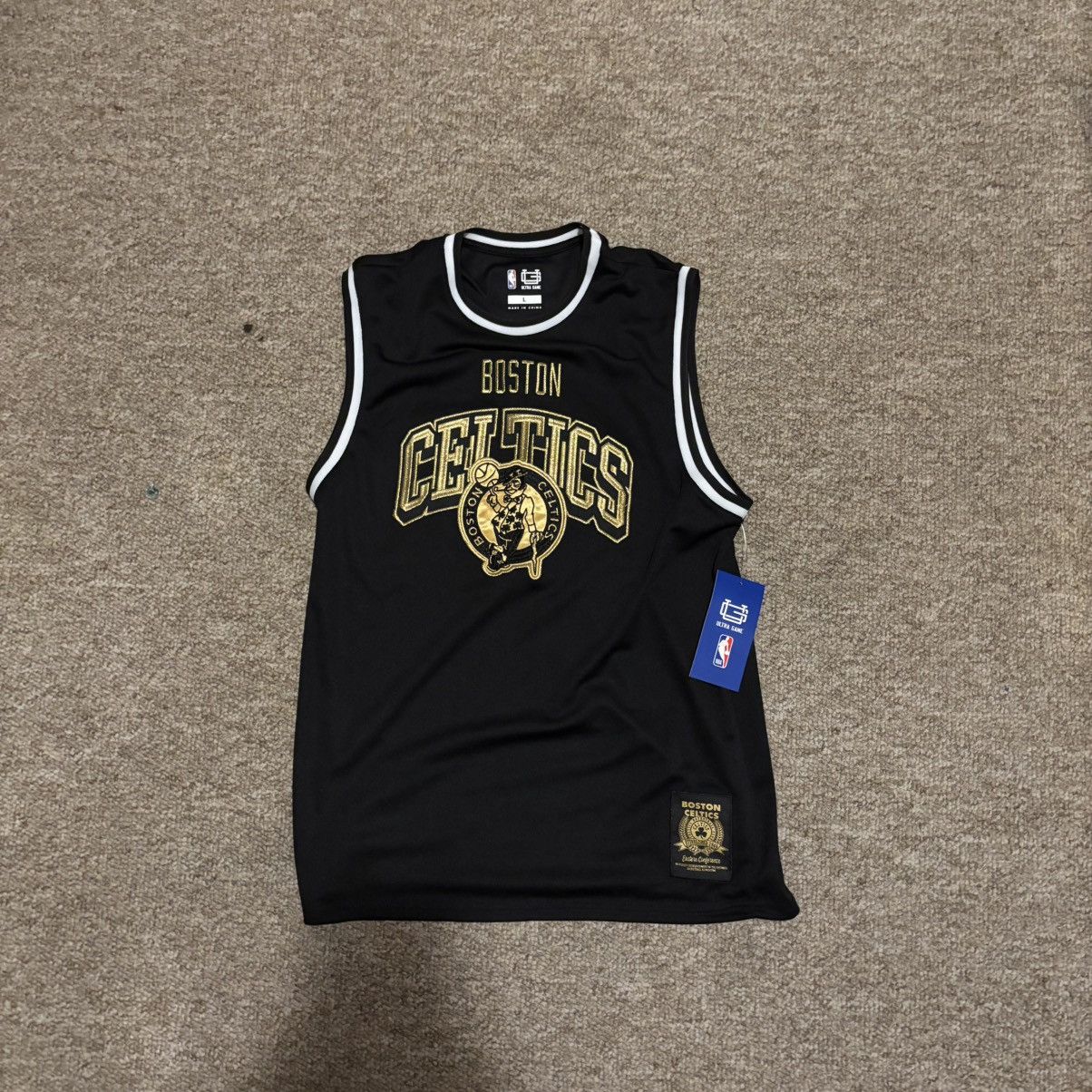 NBA Boston Celtics Black & Gold Jer Size US L / EU 52-54 / 3 - 1 Thumbnail