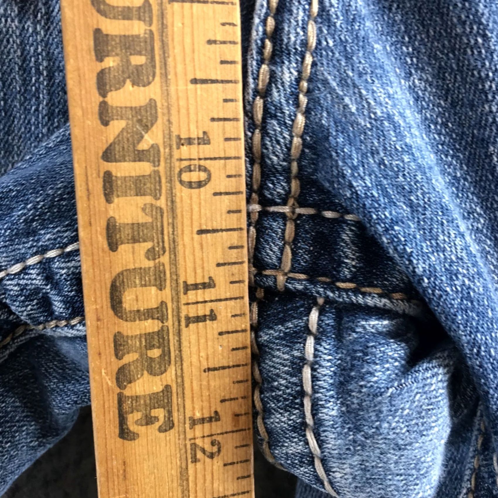 Silver Jeans Co. Silver Straight Jeans Mens 36x32 Blue Mid Rise Zip Fly Pockets Jeans Mens Regular Classic Straight 5-Pocket Denim Cotton 38 in Waist Size US 36 / EU 52 - 7 Thumbnail