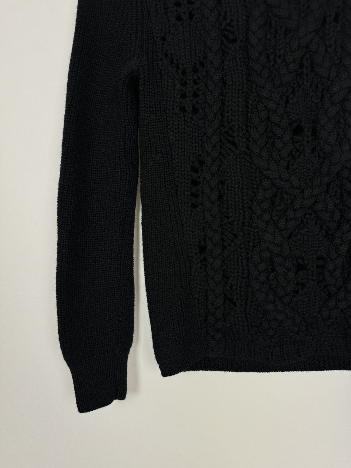 Marc by Marc Jacobs Marc by Marc Jacobs Cable Knit Wool Sweater Size XS / US 0-2 / IT 36-38 - 6 Thumbnail