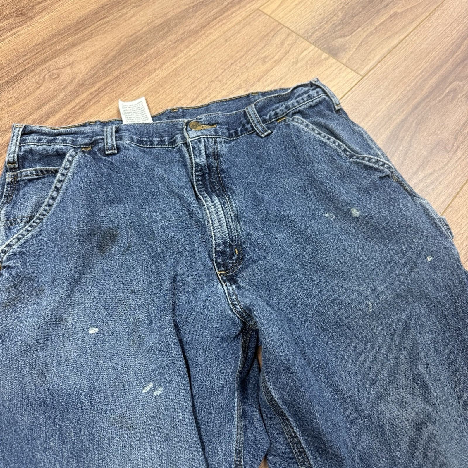 Carhartt Carhartt B13 DPS Dungaree Fit Jeans Mens 36x34 Size US 36 / EU 52 - 3 Thumbnail