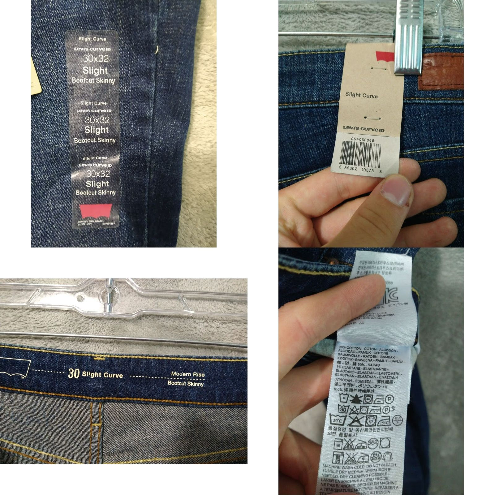 Levi's Levi's Jeans 30x32 Blue Denim Bootcut 5-Pocket Regular Rise Mid Womens Size 30" / US 8 / IT 44 - 8 Thumbnail