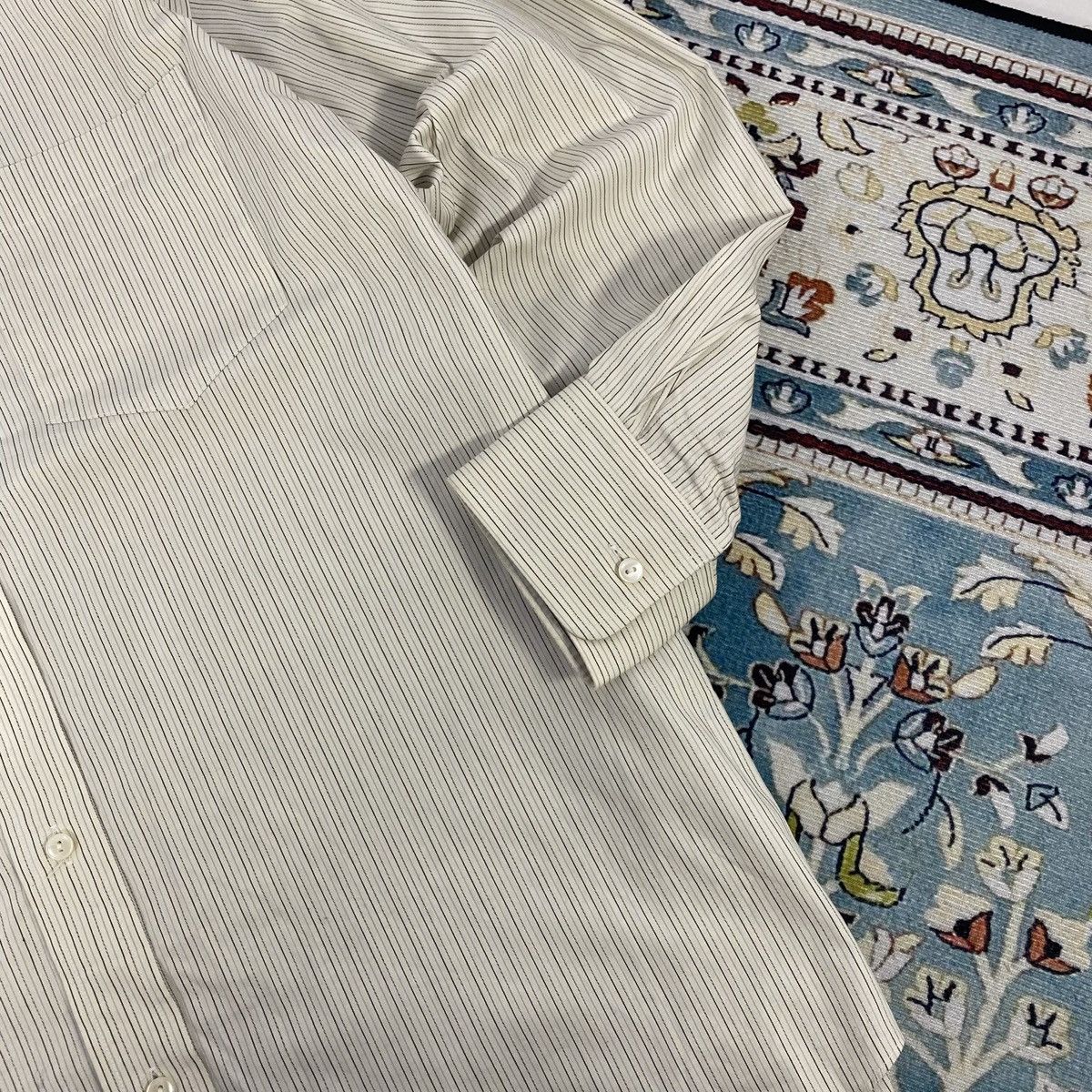 Issey Miyake IM Issey Miyake Design Studio Stripe Long Shirt Size US XL / EU 56 / 4 - 4 Thumbnail
