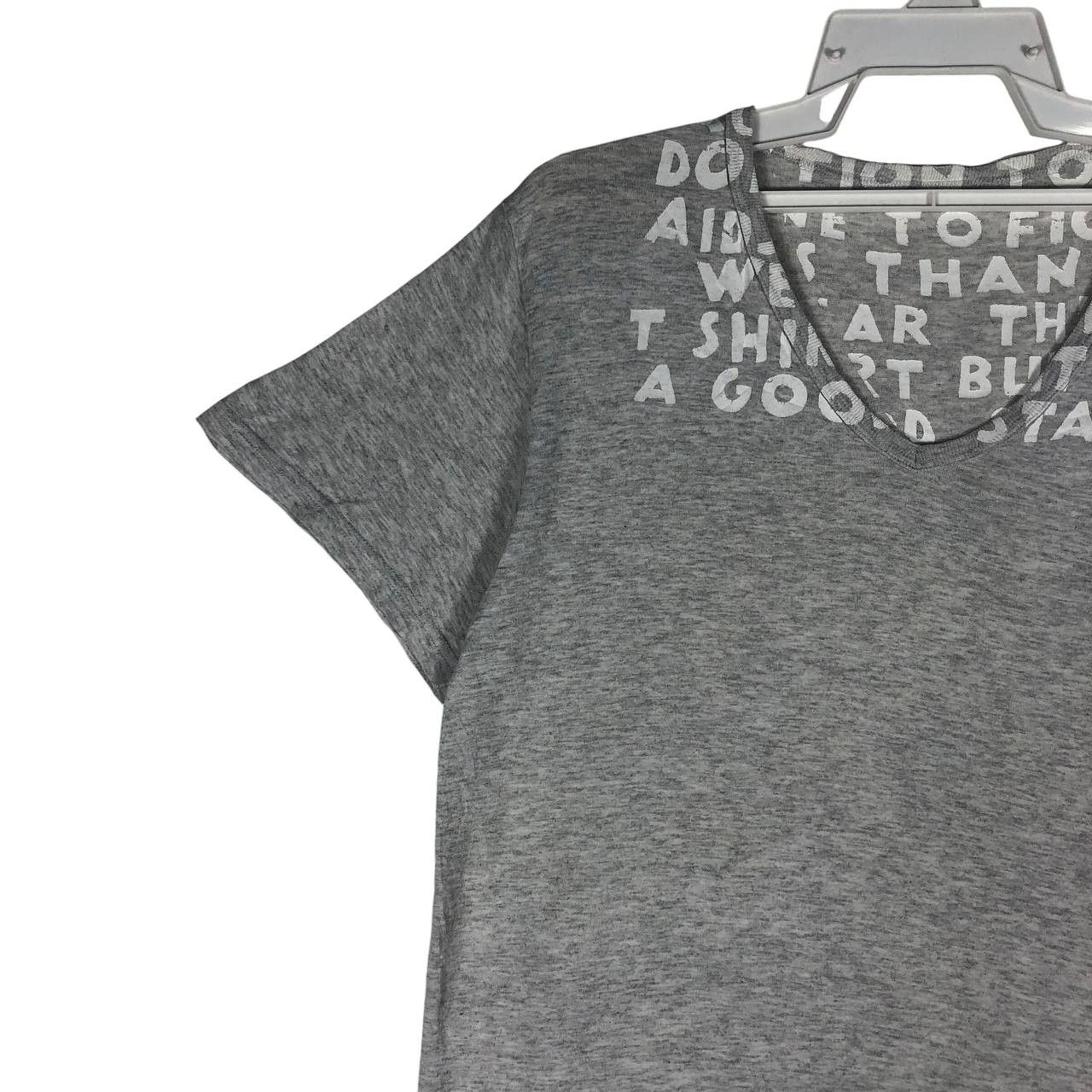 Maison Margiela Maison Martin Margiela Aid Grey T-shirt Size M / US 6-8 / IT 42-44 - 3 Thumbnail