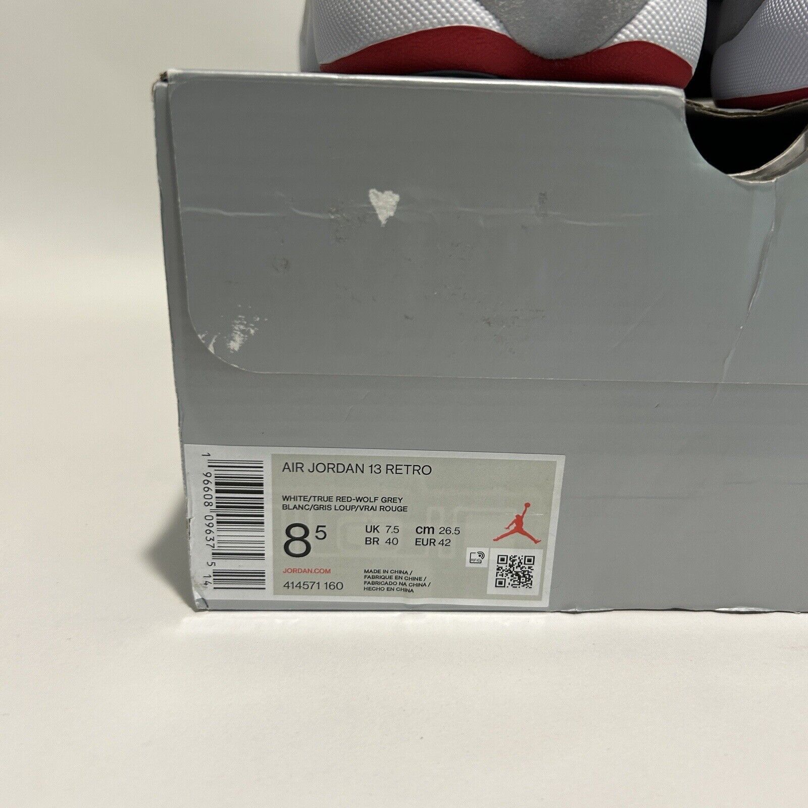 Nike Nike Shoes Air Jordan 13 Retro "Wolf Grey" 2024 Size US 8.5 / EU 41-42 - 5 Thumbnail