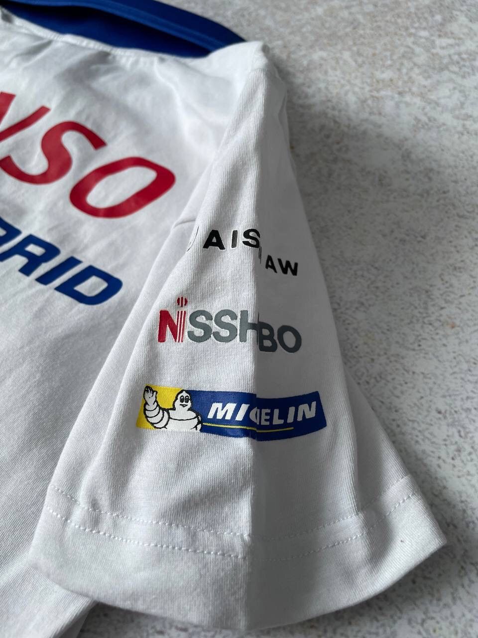 NASCAR × Vintage Vintage Toyota Mobil 1 Racing Polo Big Graphic Logo Y2K Rare Size US M / EU 48-50 / 2 - 6 Thumbnail