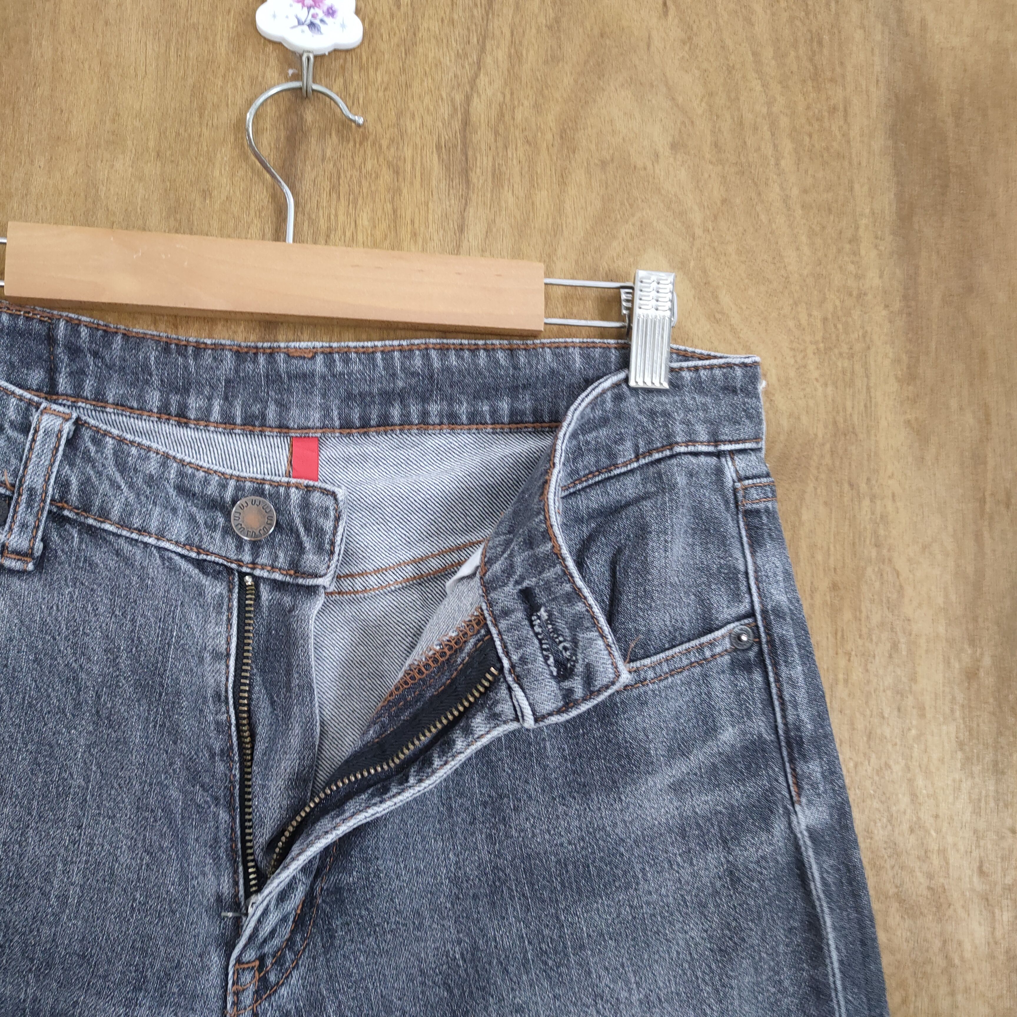 Japanese Brand VINTAGE JAPANESE BLACK JEAN DISTRESSED DENIM PANTS Size US 30 / EU 46 - 4 Thumbnail