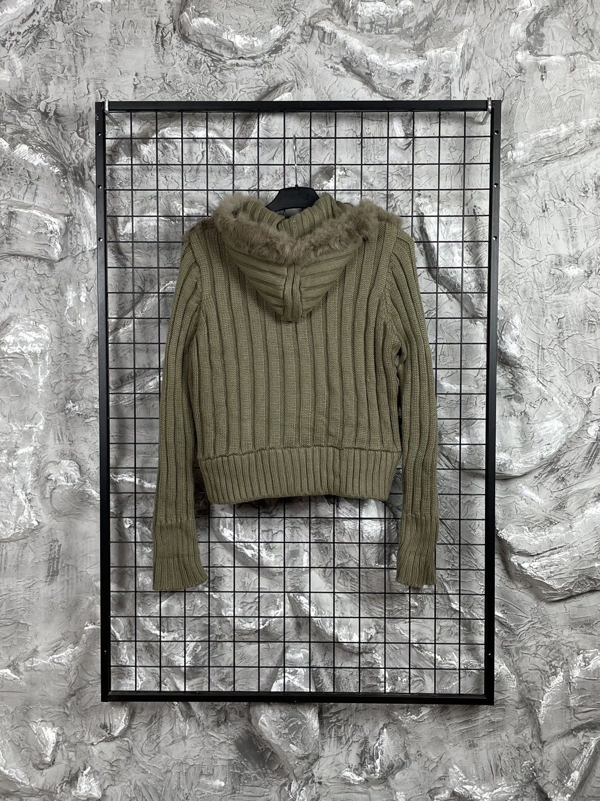 If Six Was Nine Y2K Punk Soft Fur / Knit Jacket LGB Kmrii Rick Owens Style Size US S / EU 44-46 / 1 - 2 Thumbnail
