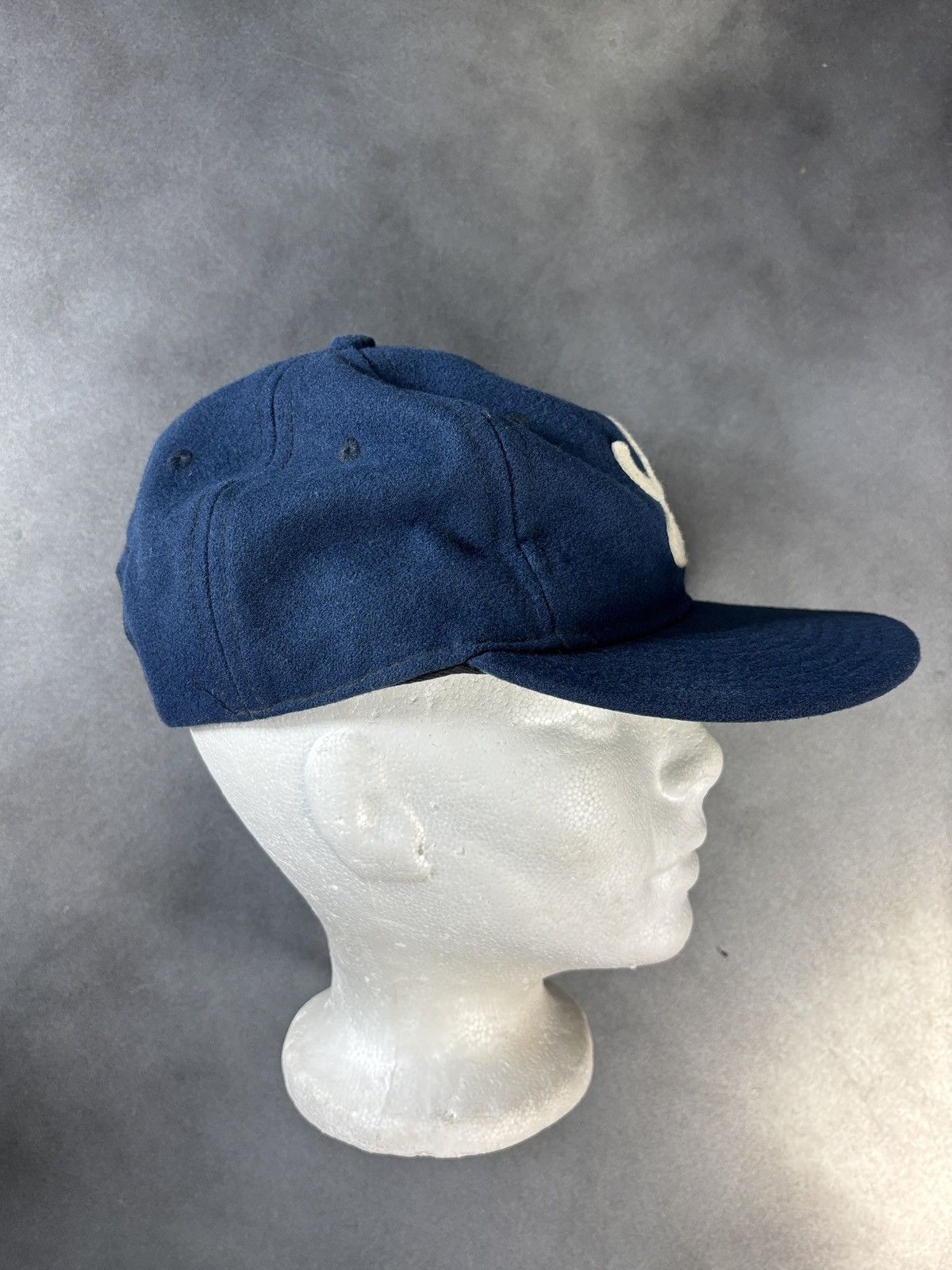 Ebbets Field Flannels × Vintage 1990s Vintage Wool Baseball Cap Brewery 1950s Style Patch Size ONE SIZE - 9 Thumbnail