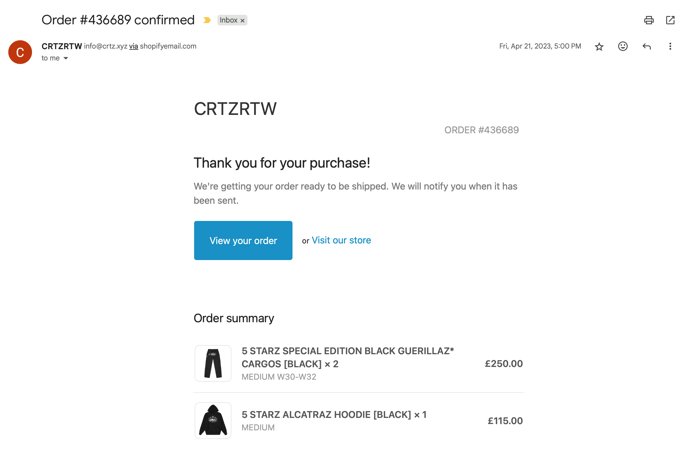 Corteiz Authentic Corteiz 5Star Special Edition Alcatraz Cargo Pants Size US 32 / EU 48 - 9 Thumbnail