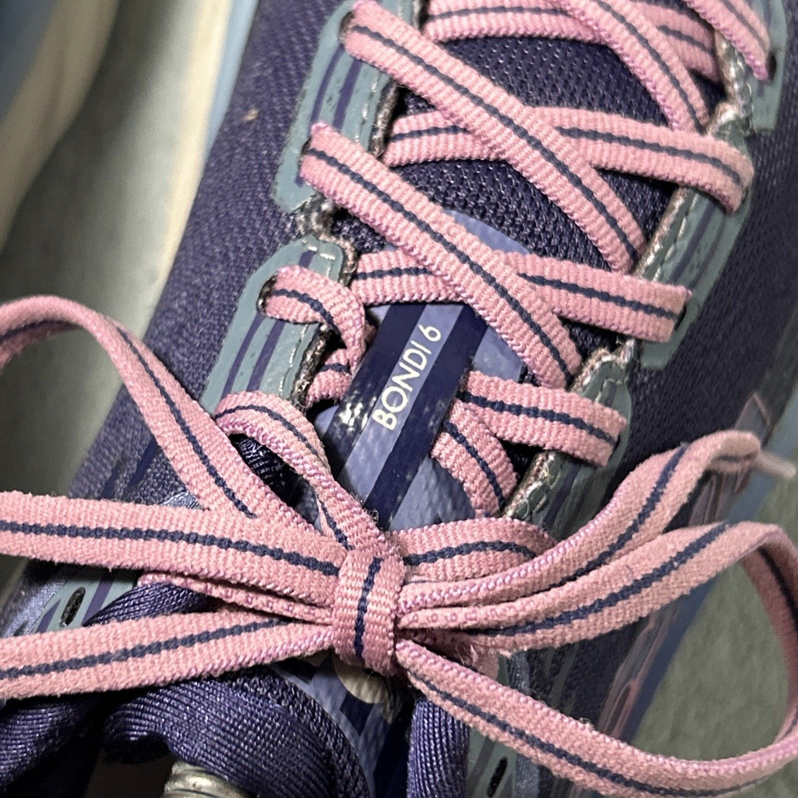 Hoka HOKA ONE ONE Bondi 6 Shoes Womens 9 Purple Running Trail Size US 7.5 / IT 37.5 - 12 Thumbnail