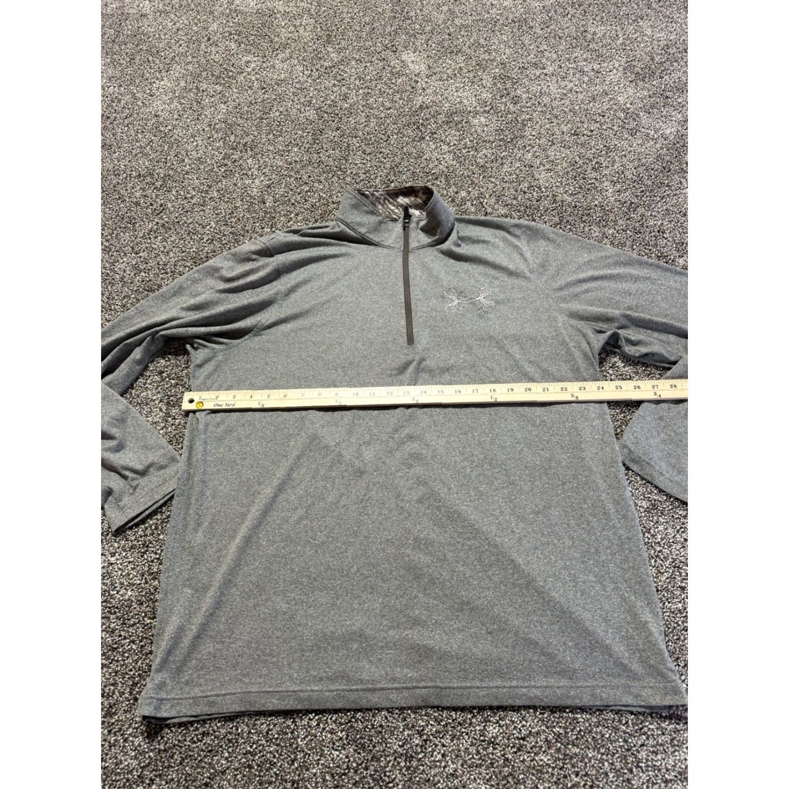 Under Armour Under Armour Mens Pullover Sweatshirt Zip 2XL Multicolor Colorful Antler Camo Loose Heatgear Quilt Size US XXL / EU 58 / 5 - 5 Thumbnail