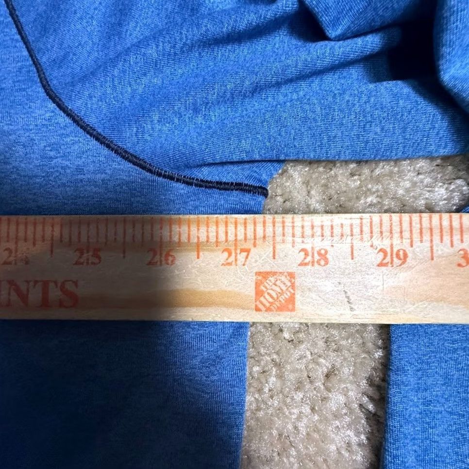 Vintage VINTAGE? (No) Pullover L.L.Bean Mens 2XL Blue Quarter Zip Lightweight Performance Mist? Size US XXL / EU 58 / 5 - 6 Thumbnail