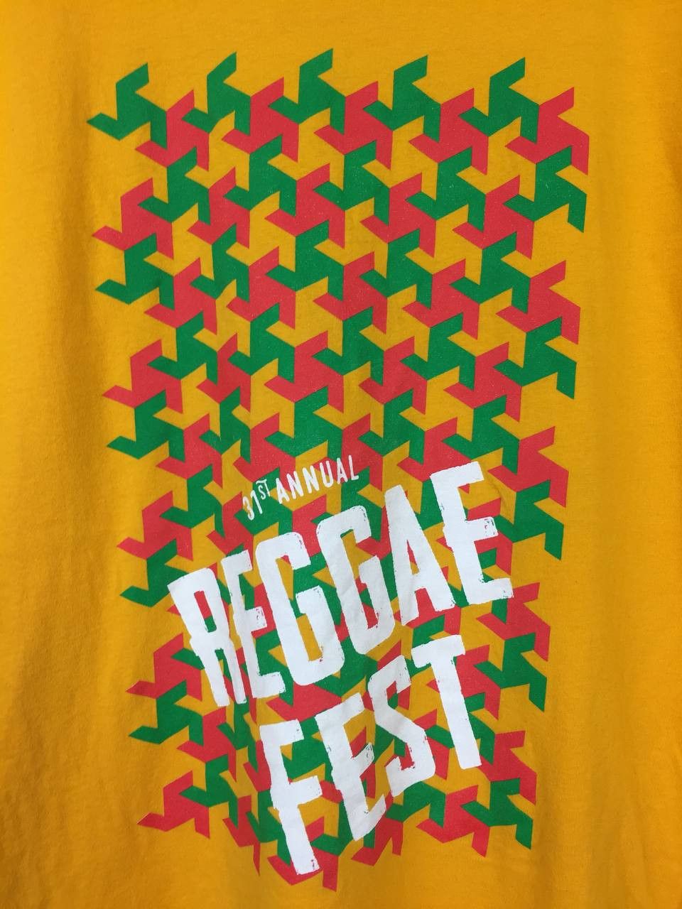 Bob Marley × Vintage Baxter Outdoors 31st Annual Reggae Fest Tee Size US M / EU 48-50 / 2 - 3 Thumbnail