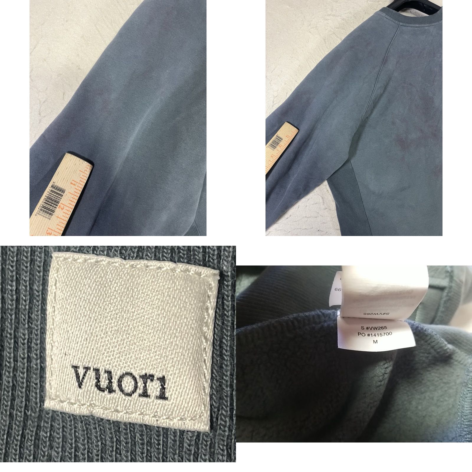 Vuori Vuori Sweatshirt Pullover Gray Crew Neck Men Size M See All Pictures Flaws Size US M / EU 48-50 / 2 - 8 Thumbnail