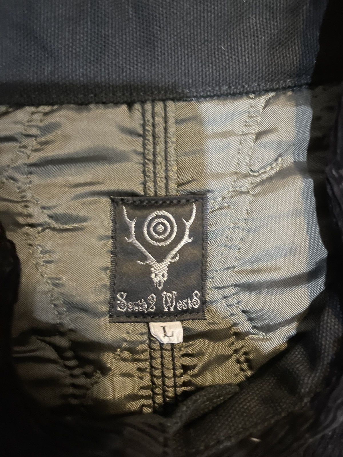 South2 West8 Coverall Jacket - Black Canvas Size US L / EU 52-54 / 3 - 2 Thumbnail