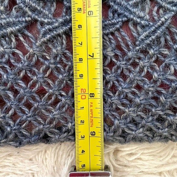 Vintage Handmade Woven Small Macrame Handbag 🇵🇭 Size ONE SIZE - 3 Thumbnail
