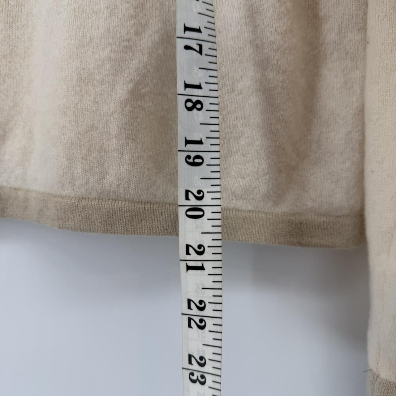 The Unbranded Brand Wendy b. Cashmere Women’s 100% Cashmere Sweater XL Beige Size XL / US 12-14 / IT 48-50 - 4 Thumbnail