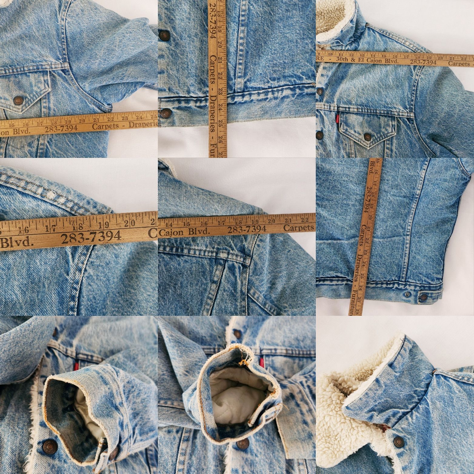 Levi's × Vintage LEVI'S TRUE VINTAGE SHERPA TRUCKER DENIM JACKET 1970S SZ 40 Size US M / EU 48-50 / 2 - 12 Thumbnail