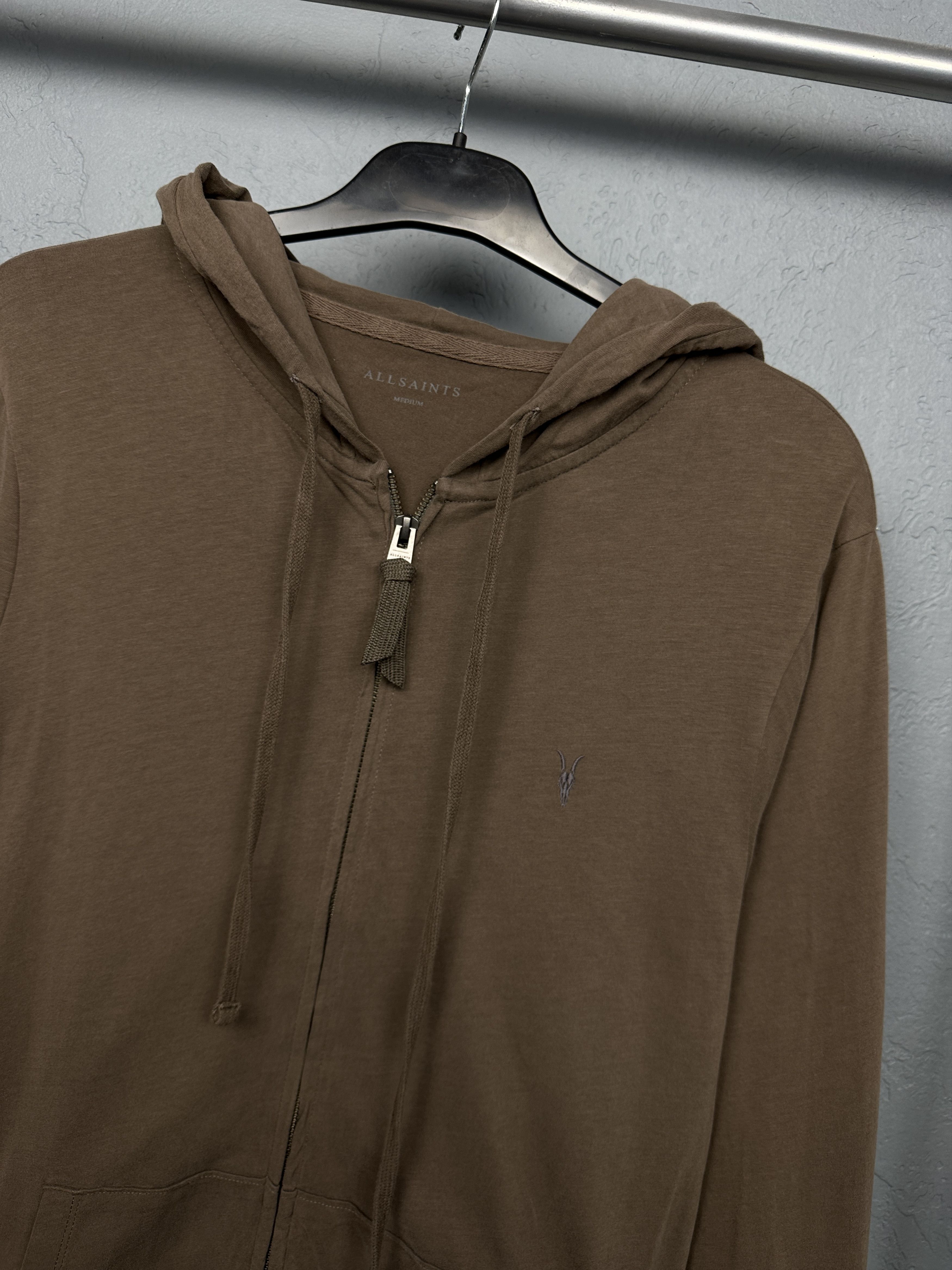 Allsaints Allsaints Vintage Mens Brace Zip Hoodie Size US M / EU 48-50 / 2 - 2 Thumbnail