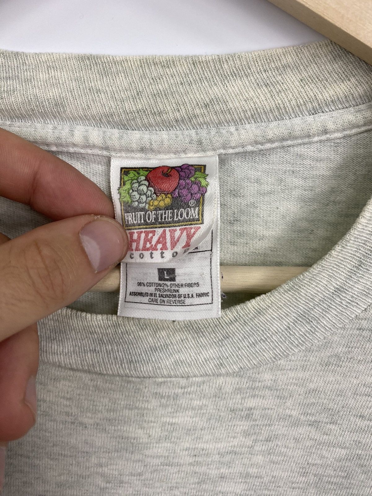 Fruit Of The Loom 🤙🏿 Vintage 90s Hang loose Surfing Hawaii Aloha t-shirt hype Size US L / EU 52-54 / 3 - 8 Thumbnail