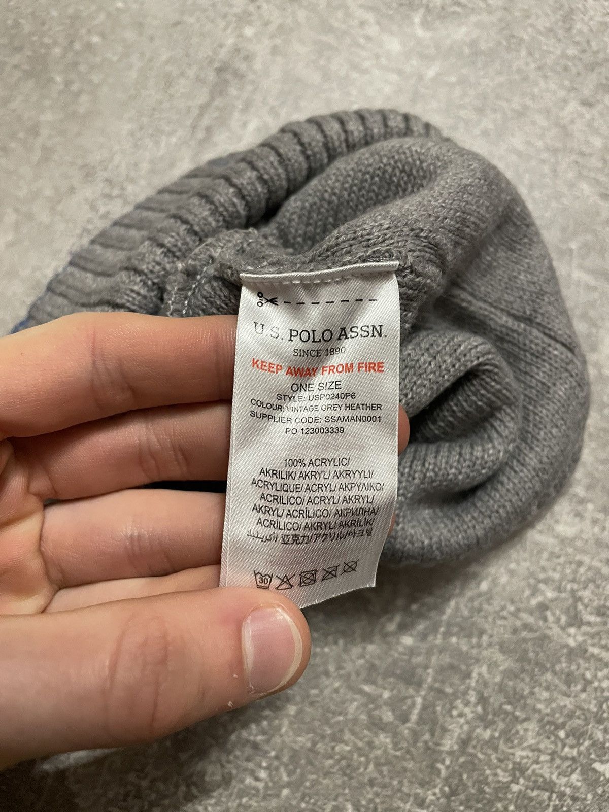 Polo Ralph Lauren US Polo ASSN Ralph Lauren Beanie Hat Size ONE SIZE - 4 Thumbnail