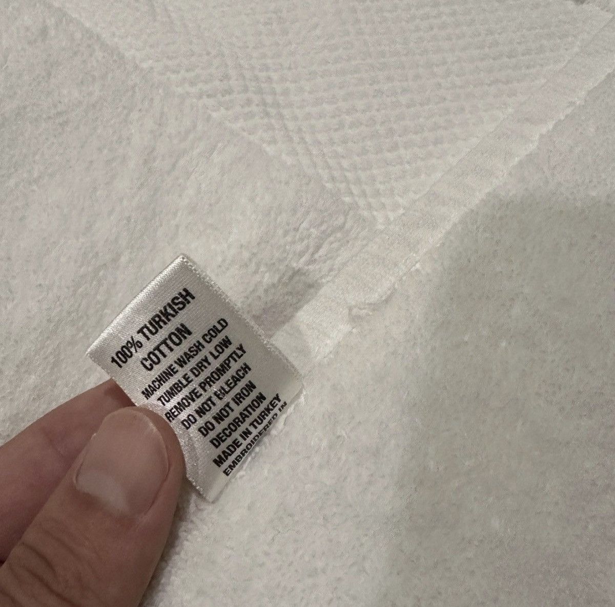 Chrome Hearts Chrome Hearts White Towel Size ONE SIZE - 5 Thumbnail