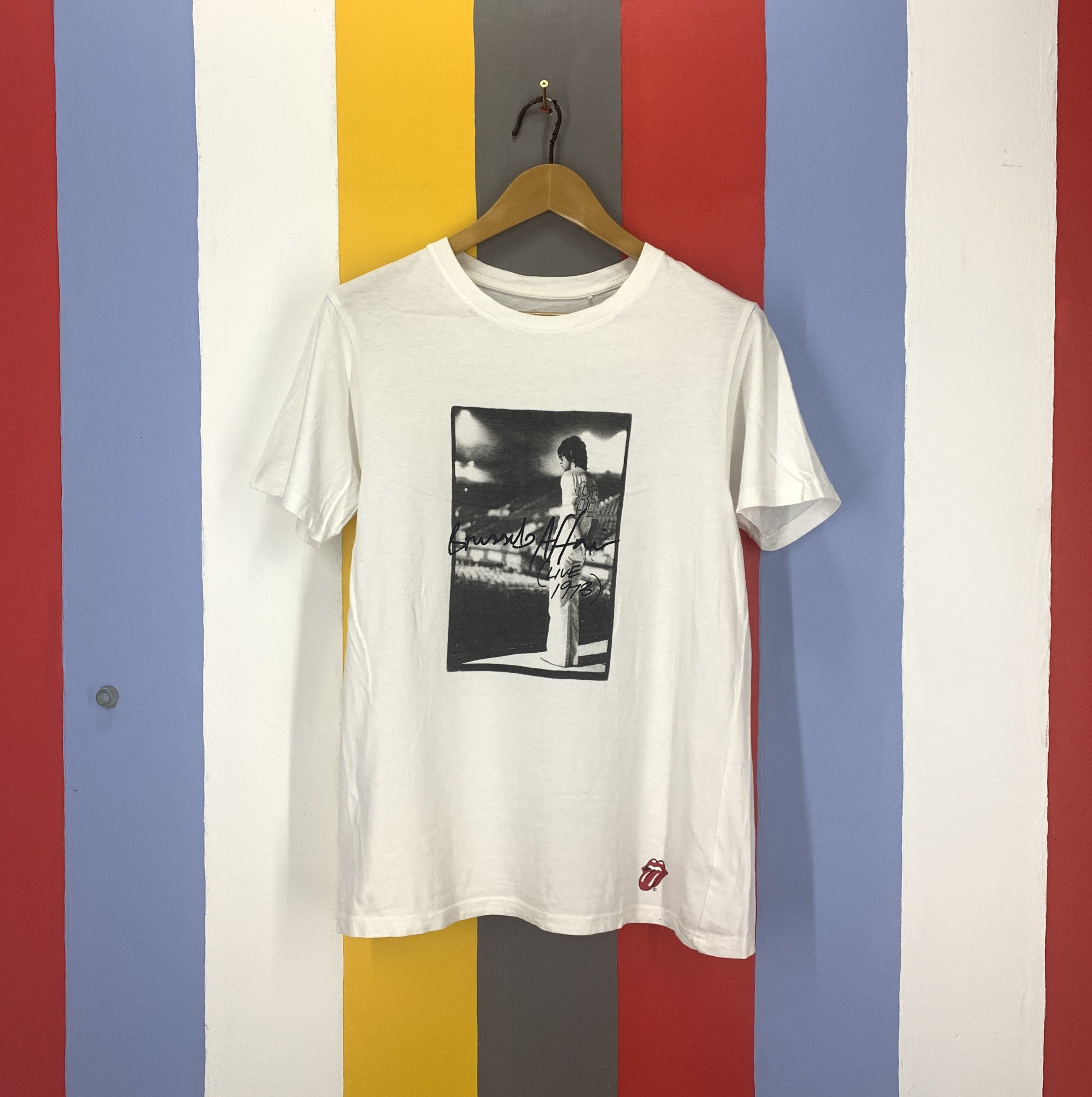GU THE ROLLING STONES Brussel Affair Tour 1973 T Shirt #1814/08 Size US M / EU 48-50 / 2 - 1 Thumbnail