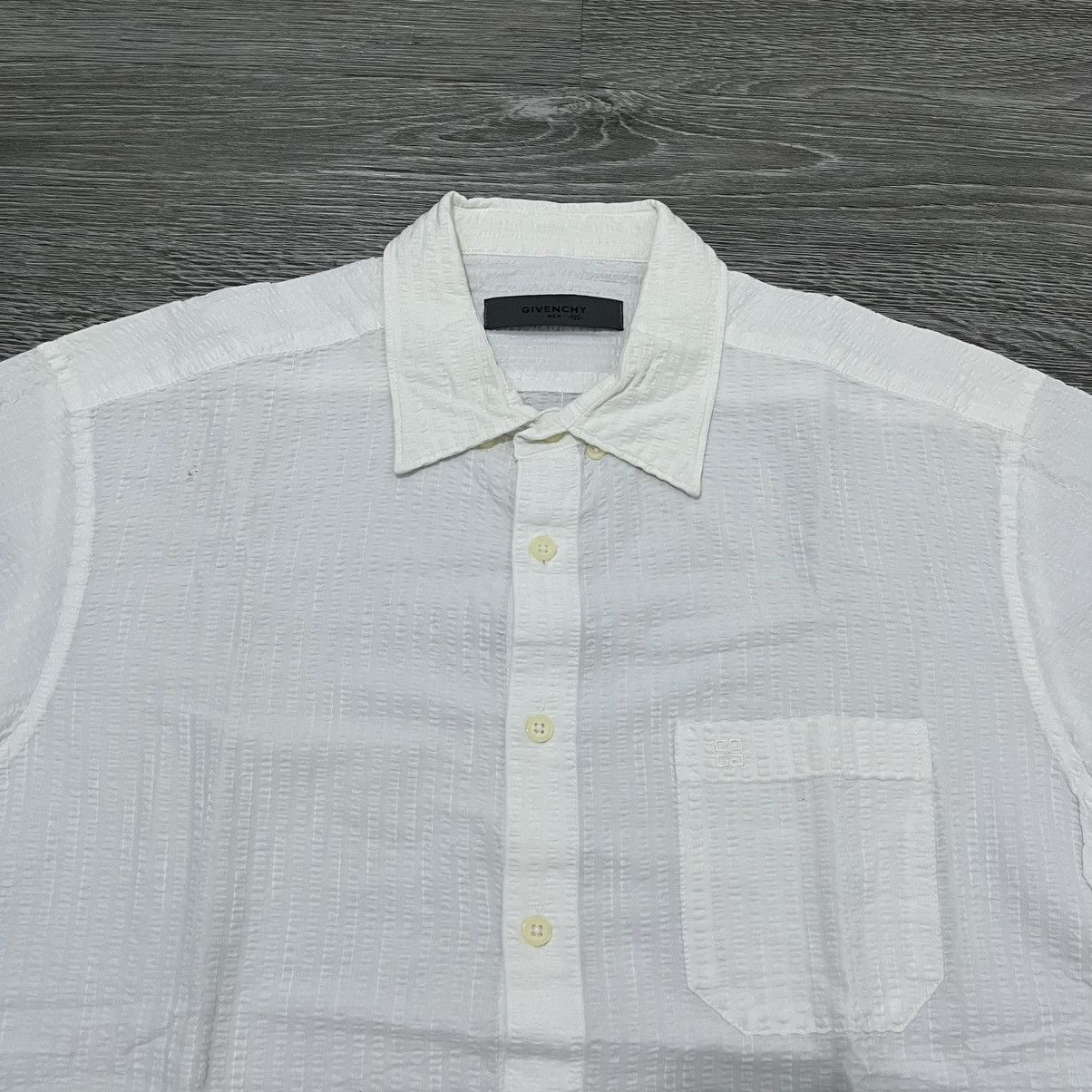 Givenchy Givenchy True White Shirt Luxury Brand Size US L / EU 52-54 / 3 - 2 Thumbnail
