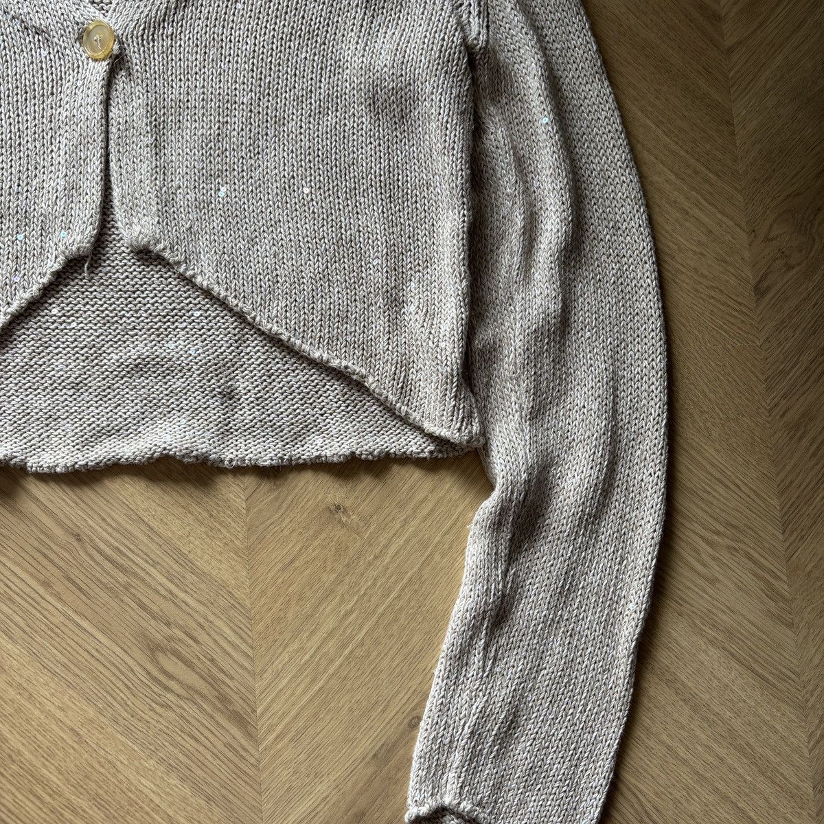 Brunello Cucinelli Brunello Cucinelli linen silk cardigan Size XL / US 12-14 / IT 48-50 - 5 Thumbnail
