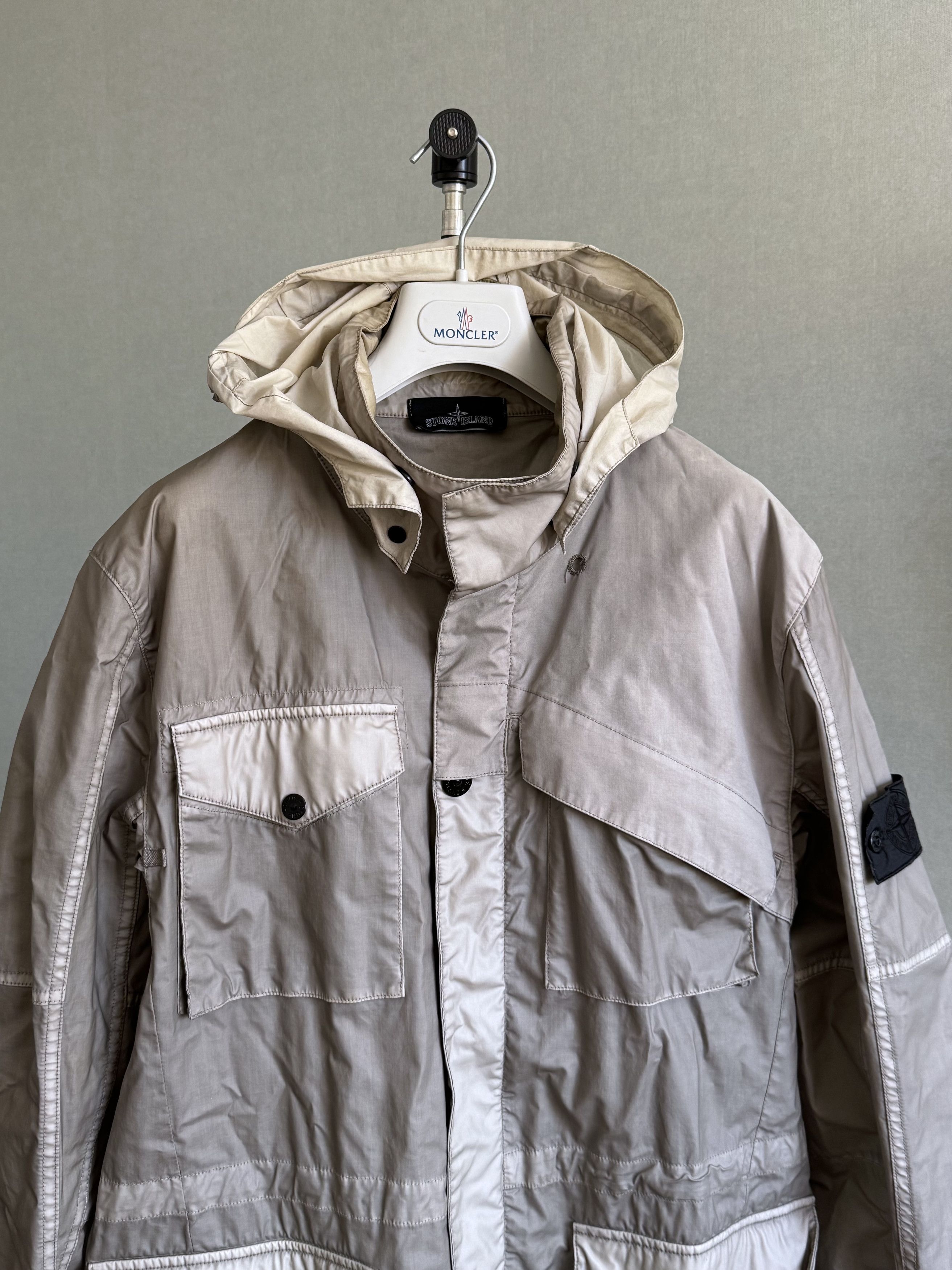 Stone Island Shadow Project Stone Island Shadow Project Mussola Gommata Field Jacket Size US L / EU 52-54 / 3 - 2 Thumbnail