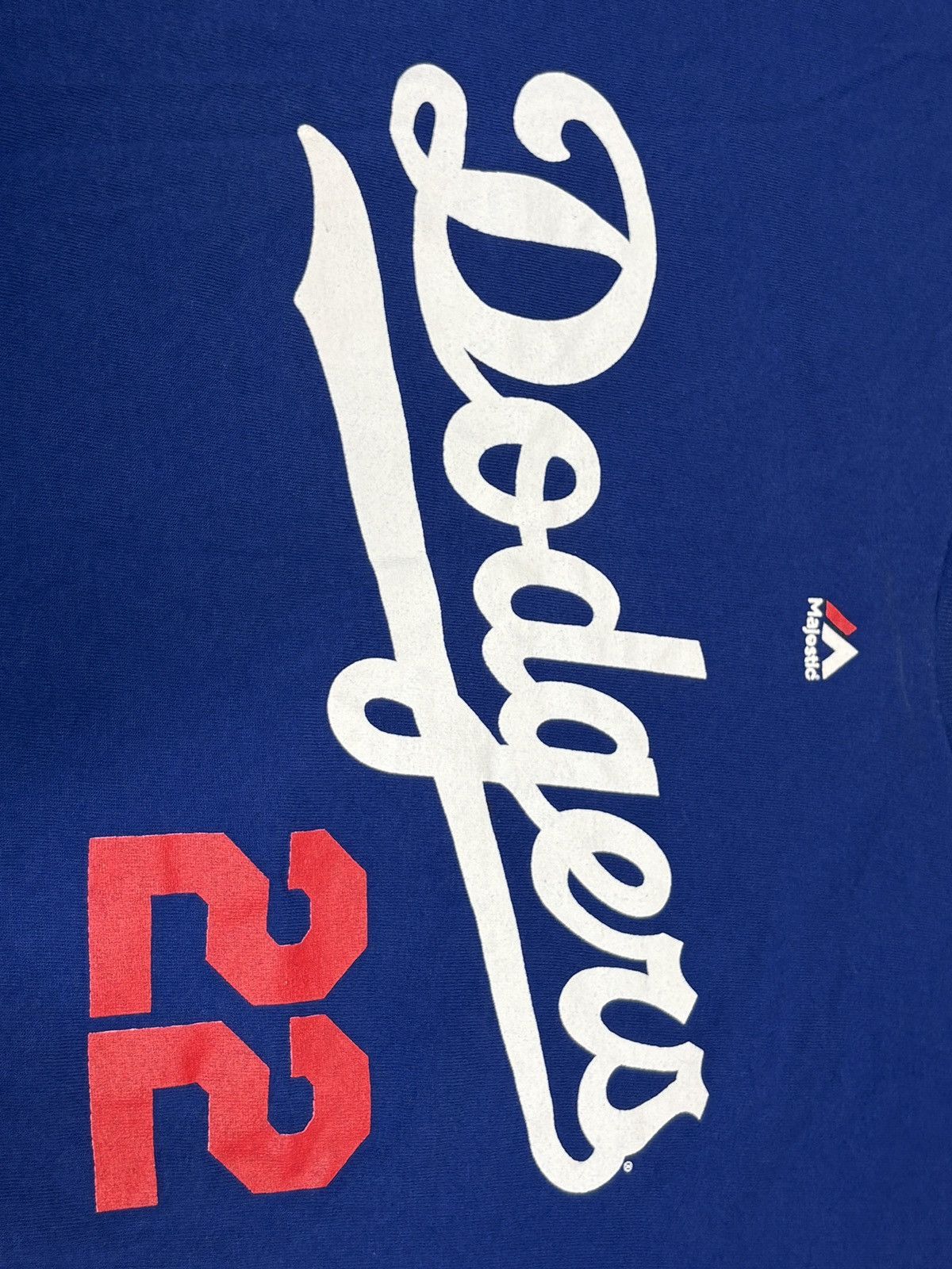 MLB Vintage Majestic L.A. Dodgers “KERSHAW #22” Shirt Sz XL 0636 Size US XL / EU 56 / 4 - 6 Thumbnail