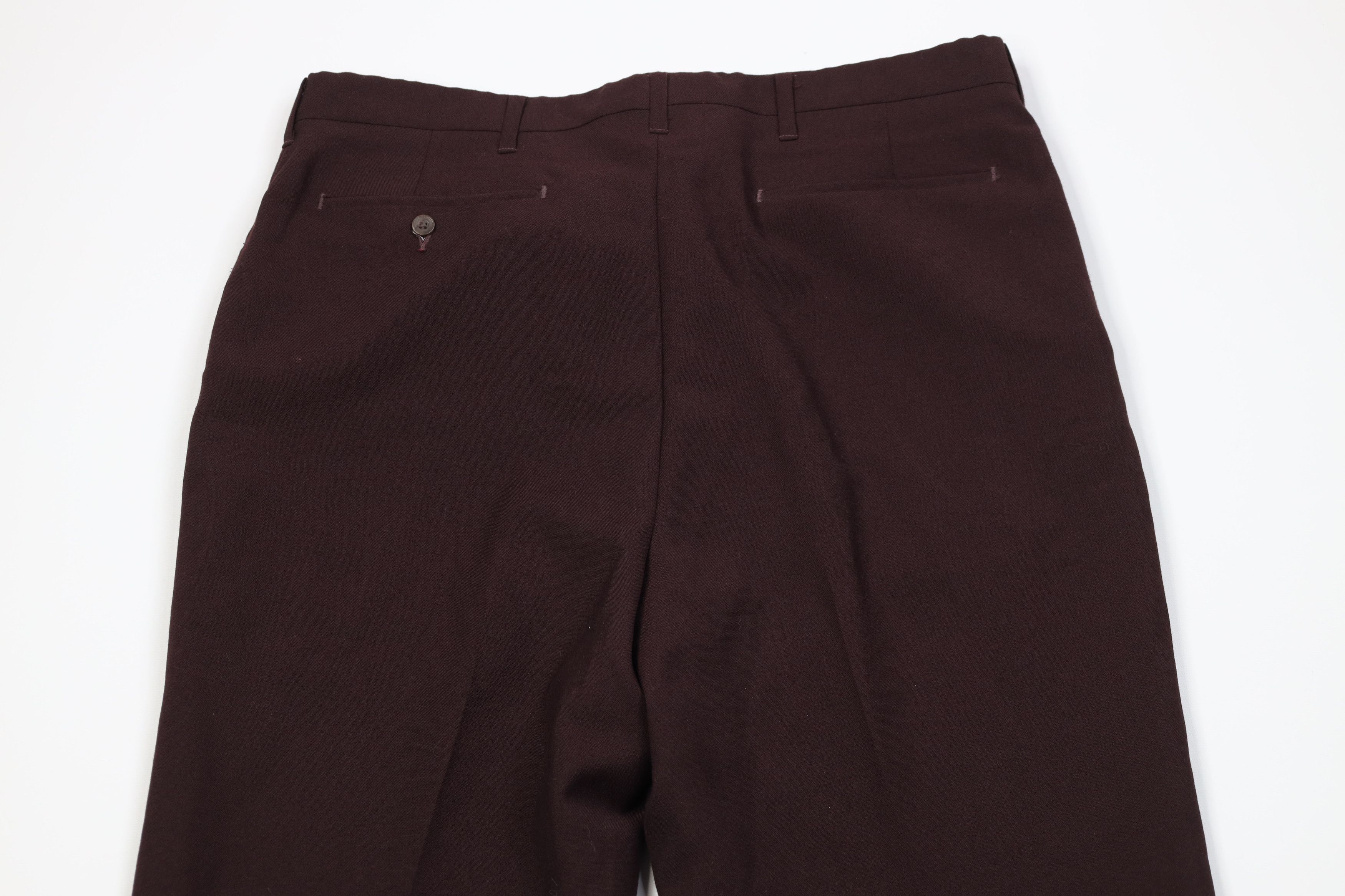 Vintage Vintage 70s Streetwear Blend Knit Wide Leg Chino Pants USA Size US 34 / EU 50 - 11 Thumbnail