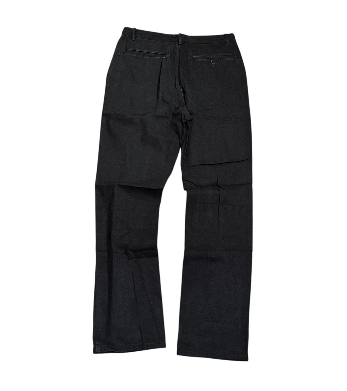 Yohji Yamamoto TAX FREE 🇺🇸 yohji yamamoto D’urban A.A.R faded black trousers Size US 29 - 6 Thumbnail