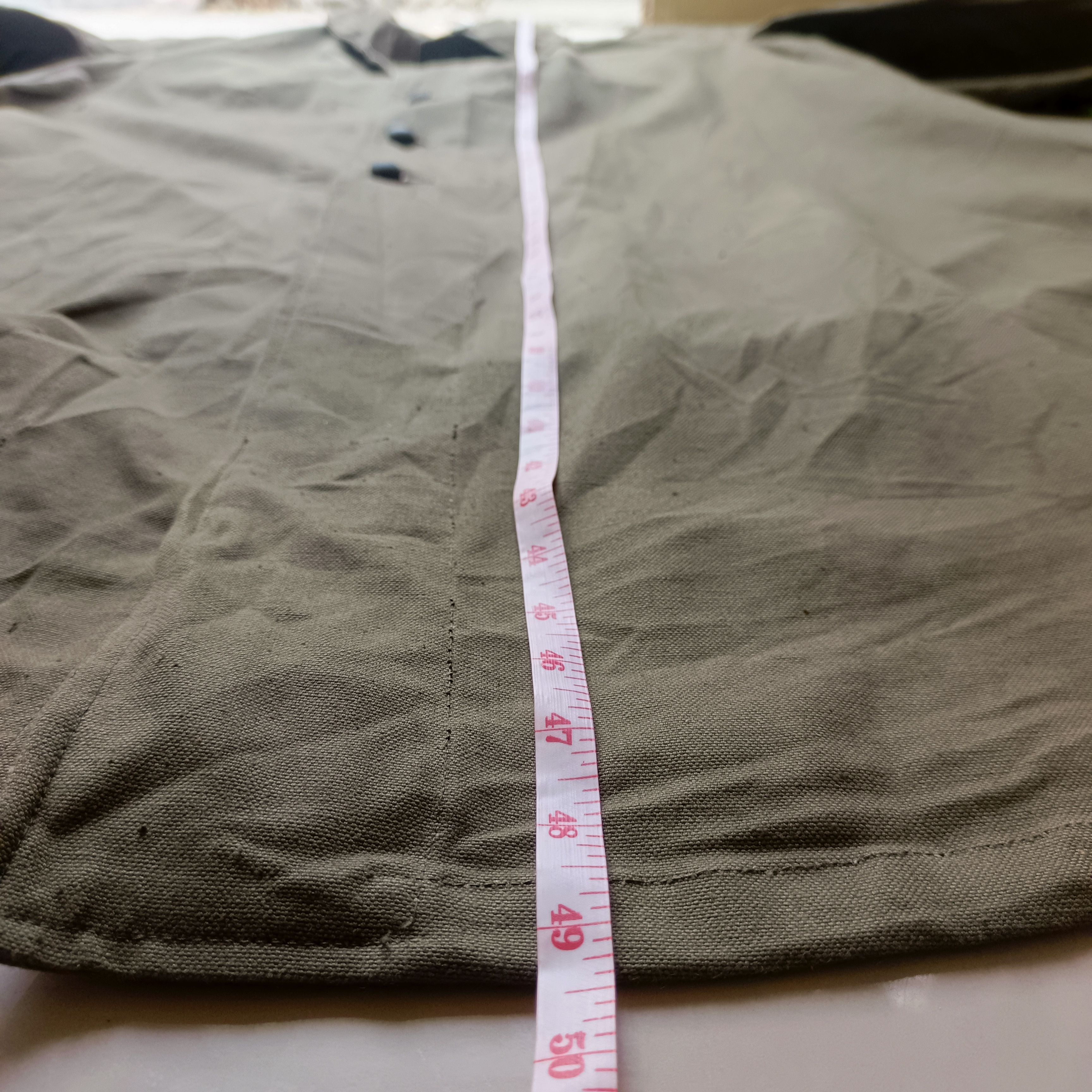 Vintage WWII M35 Paulhan & Fils Montpellier French Army Coat Size US L / EU 52-54 / 3 - 9 Thumbnail