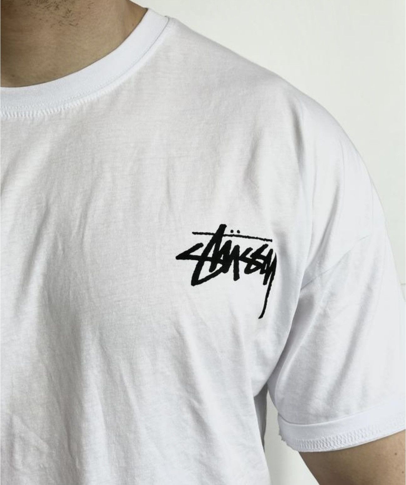 Stussy Stussy T-shirt White Size L Size US L / EU 52-54 / 3 - 3 Thumbnail