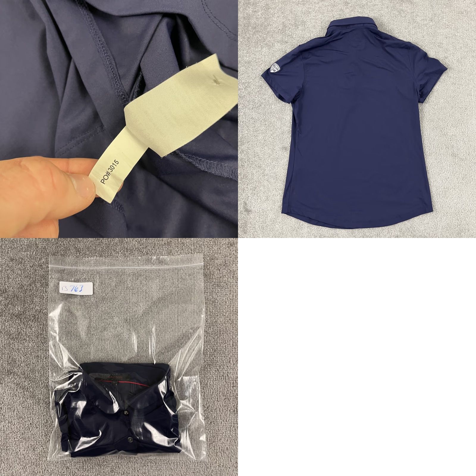 Vintage VINTAGE Greyson Polo Shirt Women Medium Blue Performance Golf Casual Breathable 1991 Logo Mens Size M / US 6-8 / IT 42-44 - 8 Thumbnail