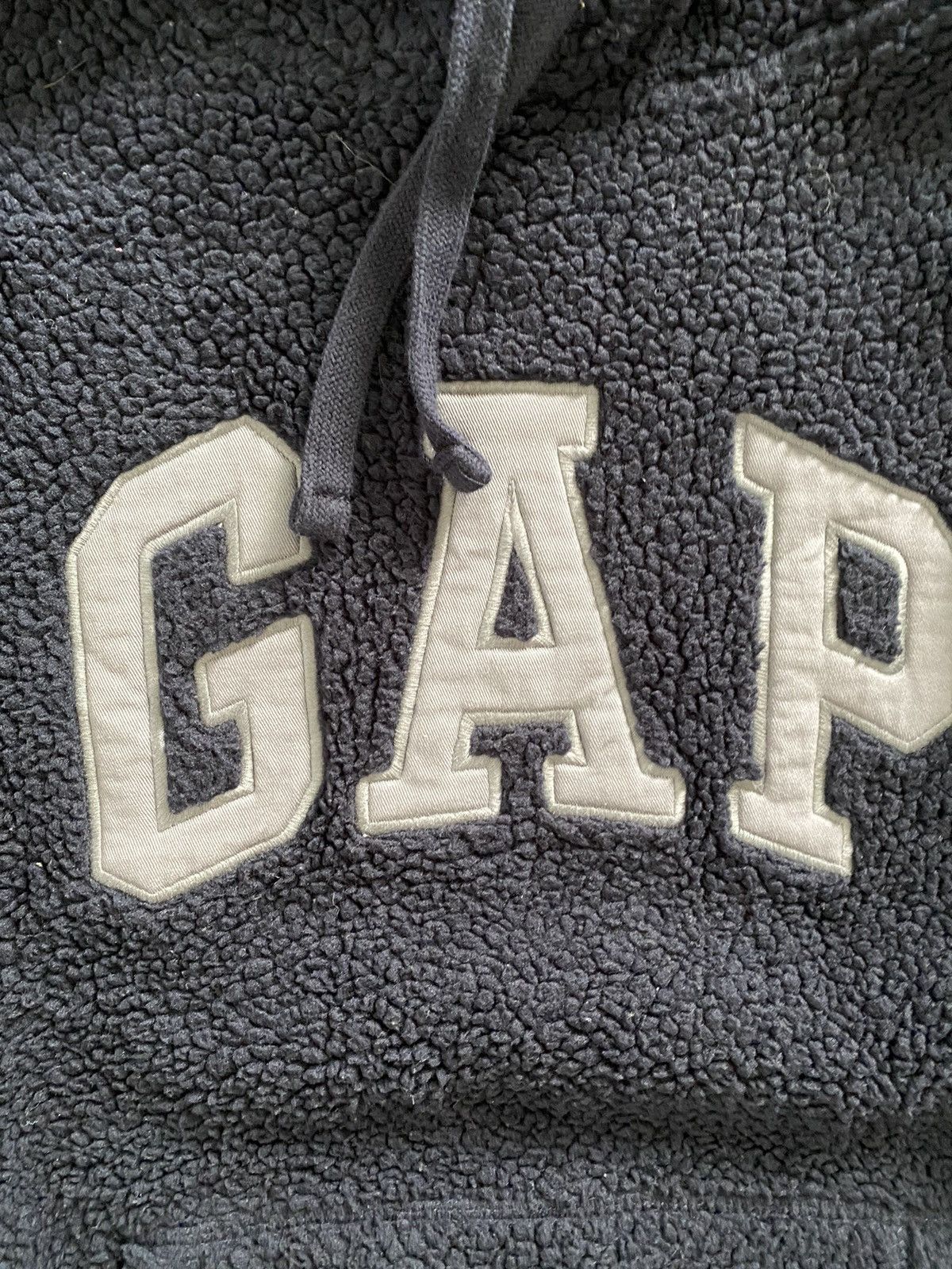 Gap Vintage TravisScott Sherpa fleece Rare Y2K GAP Hoodie Size US L / EU 52-54 / 3 - 14 Thumbnail
