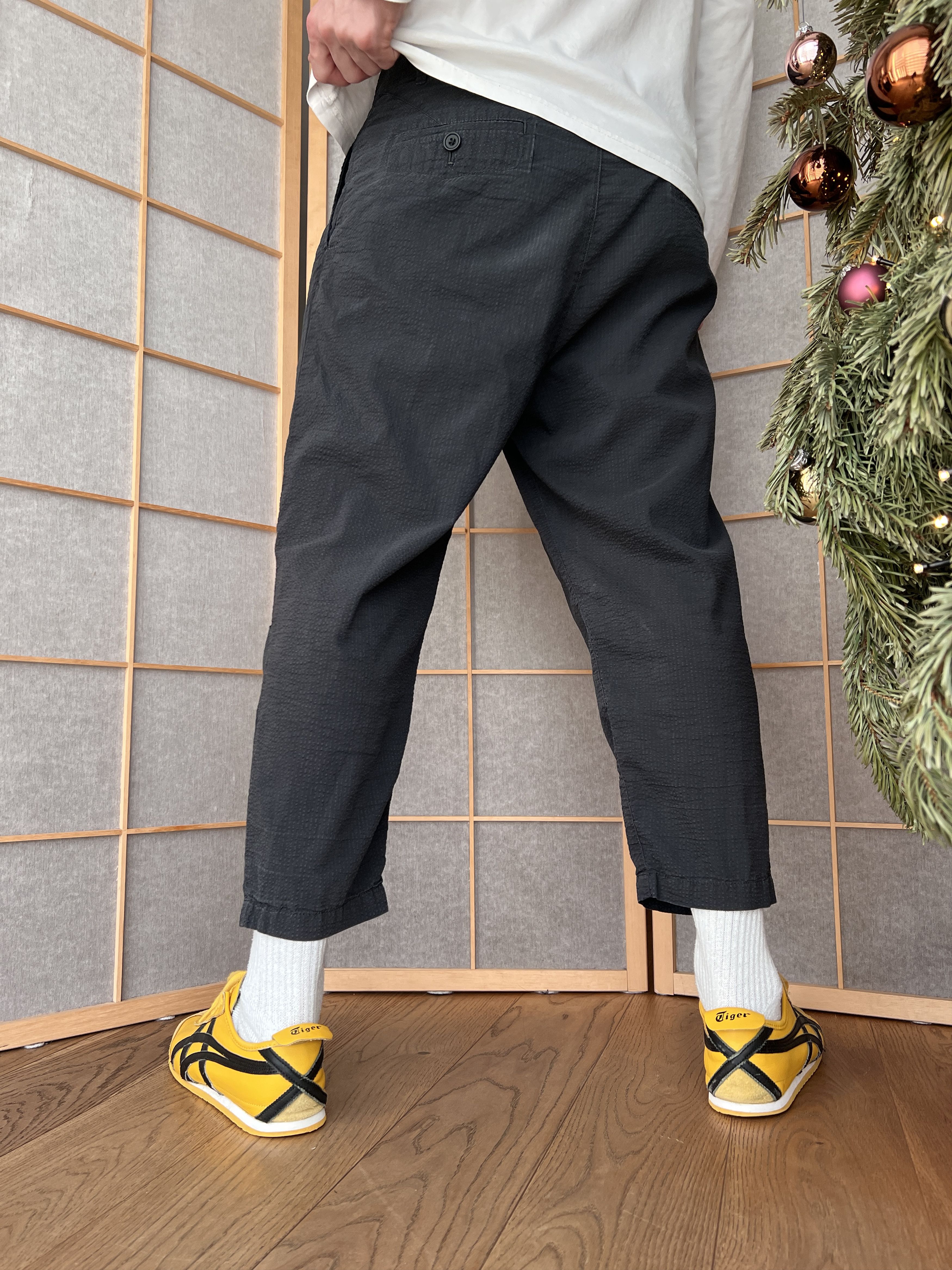 Helmut Lang Rare! Helmut Lang structure cropped pants faded distressed L Size US 34 / EU 50 - 16 Thumbnail