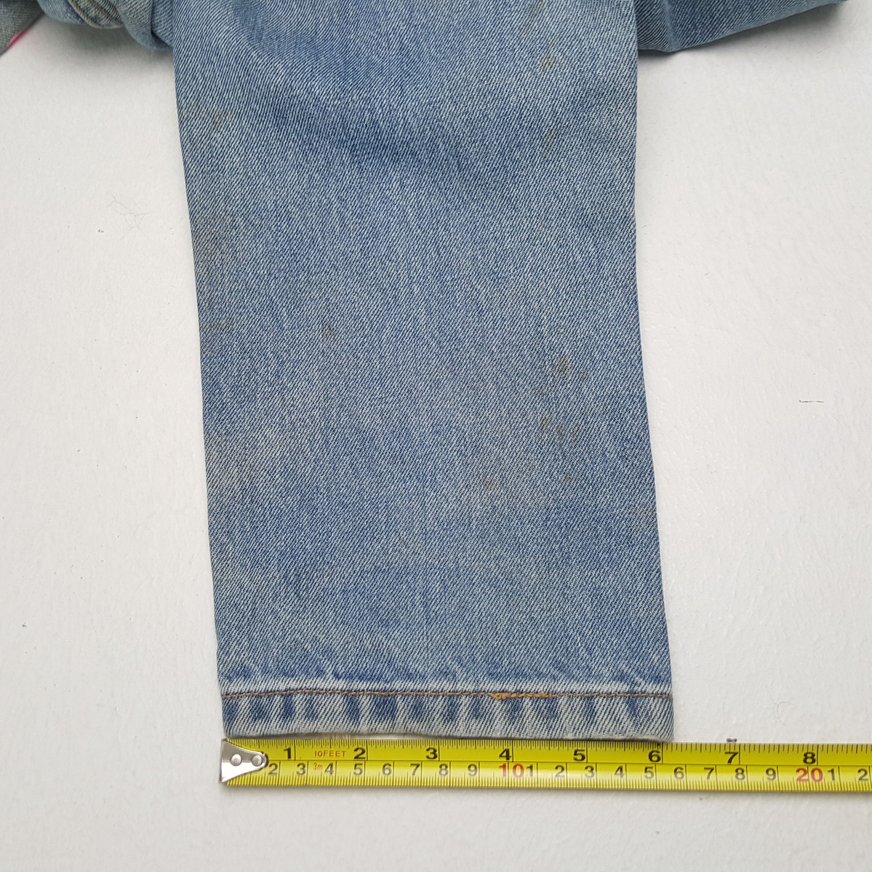 Stussy × Vintage STUSSY Made In USA Streetwear Style Custom Art Jeans Size US 32 / EU 48 - 11 Thumbnail