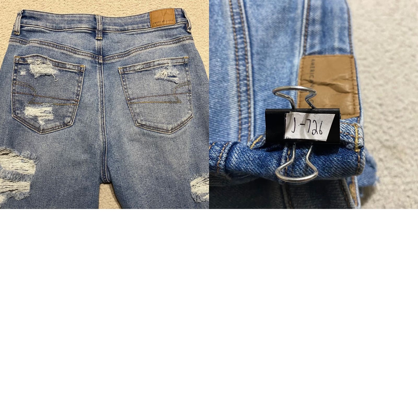 American Eagle Outfitters VINTAGE None? (No) Size 28" / US 6 / IT 42 - 9 Thumbnail